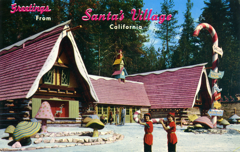 Illustration for article titled Abandoned Santa villages are latest casualties of the War on Christmas